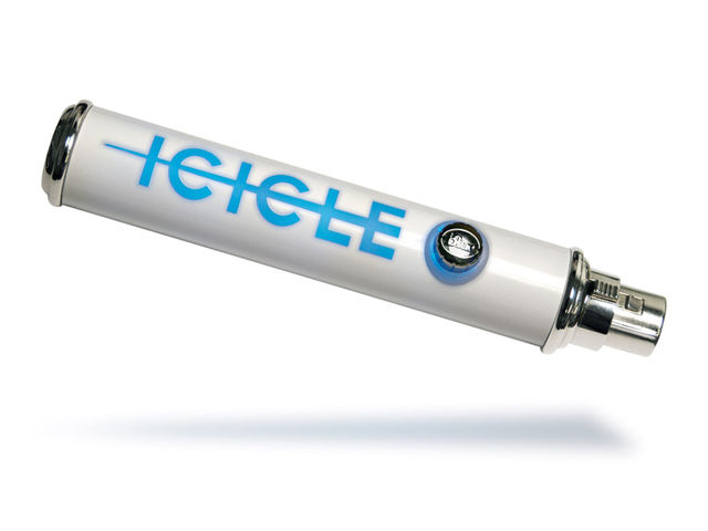 Icicle: it looks like a mini gas canister, but it isn't.